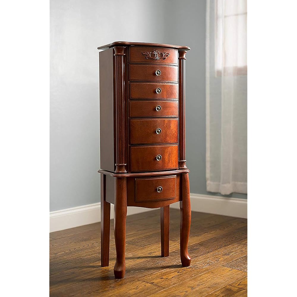 Hives and Honey 'Morgan' Jewelry Armoire, Cherry