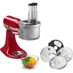 KitchenAid KSM2FPA Food Processor Attachment, Dicing Kit, Silver