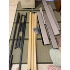 Full Platform Bed Frame with Adjustable Linen Fabric Upholstered Headboard, Strong Slats Support, Noise-Free, No Box Spring Required, Easy Assembly for Bedroom Guest Room, Beige