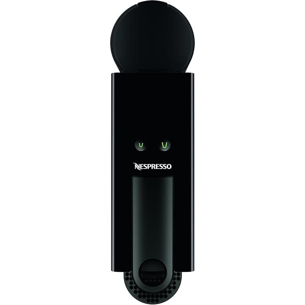 Nespresso Essenza Mini Espresso Machine by Breville with Milk Frother,20.3 fl oz, Piano Black