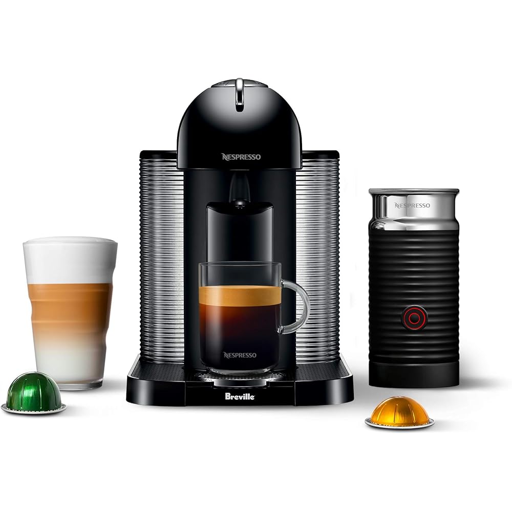 Nespresso Vertuo Coffee and Espresso Machine by Breville, Black
