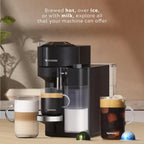 Nespresso Vertuo Lattissima Coffee and Espresso Maker by De'Longhi, Matte Black &amp; Glossy