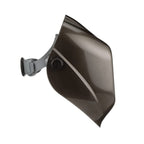 Jackson Safety HLX 100 Welding Hood Fixed Front Welding Helmet Shade 10, ANSI Z87.1 Heavy Metal Gray