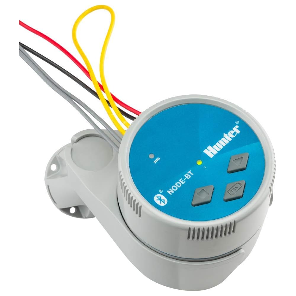 Hunter Company Node-BT Battery Operated 1-Station Bluetooth Irrigation Controller (DC Solenoid Not Included)