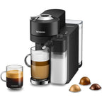 Nespresso Vertuo Lattissima Coffee and Espresso Maker by De'Longhi, Matte Black &amp; Glossy