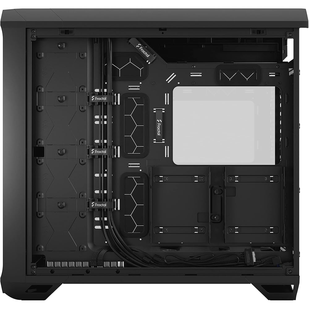 Fractal Design Torrent Black E-ATX Tempered Glass Window High-Airflow Mid Tower Computer Case