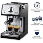 De'Longhi 15-Bar Pump Espresso Machine with Milk Frother &amp; Temperature Control Compact Barista Coffee Maker Kit for Espresso, Latte, Cappuccino &amp; Iced Coffee, Easy to Clean Design