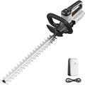 Litheli 20V Cordless Hedge Trimmer 20" (0.8" Cut), Handheld Shrub/Bush Trimmer, Lightweight Shrub/Bush Trimmer for Thick Branches, Yard, Garden (2.0Ah Battery Incl.)