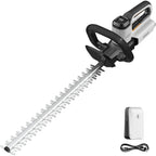 Litheli 20V Cordless Hedge Trimmer 20" (0.8" Cut), Handheld Shrub/Bush Trimmer, Lightweight Shrub/Bush Trimmer for Thick Branches, Yard, Garden (2.0Ah Battery Incl.)