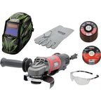 Lincoln Electric K5594-2 11 Amp Angle Grinder Helmet Kit with Accessories