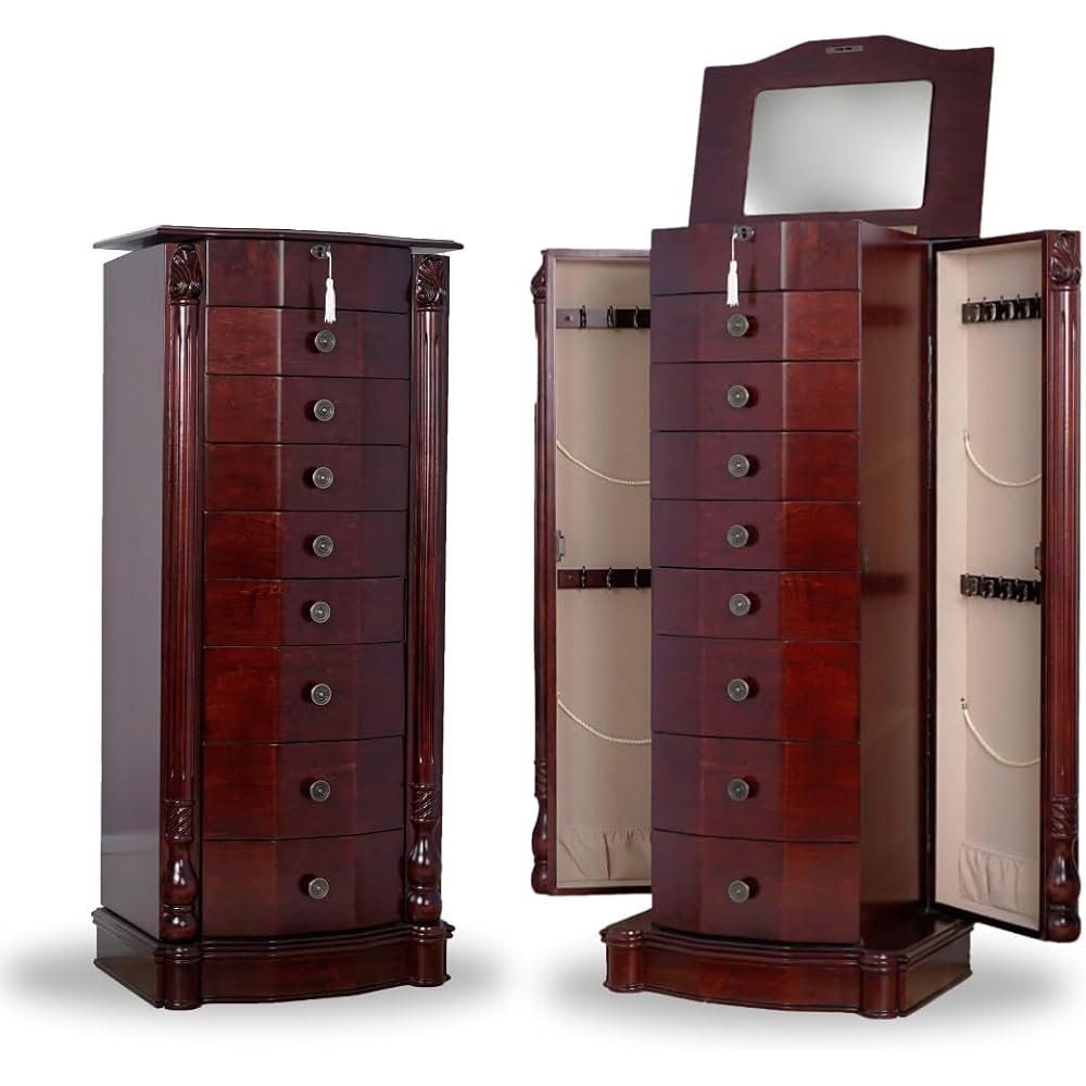 Hives and Honey Florence Large Jewelry Armoire Jewelry Organizer