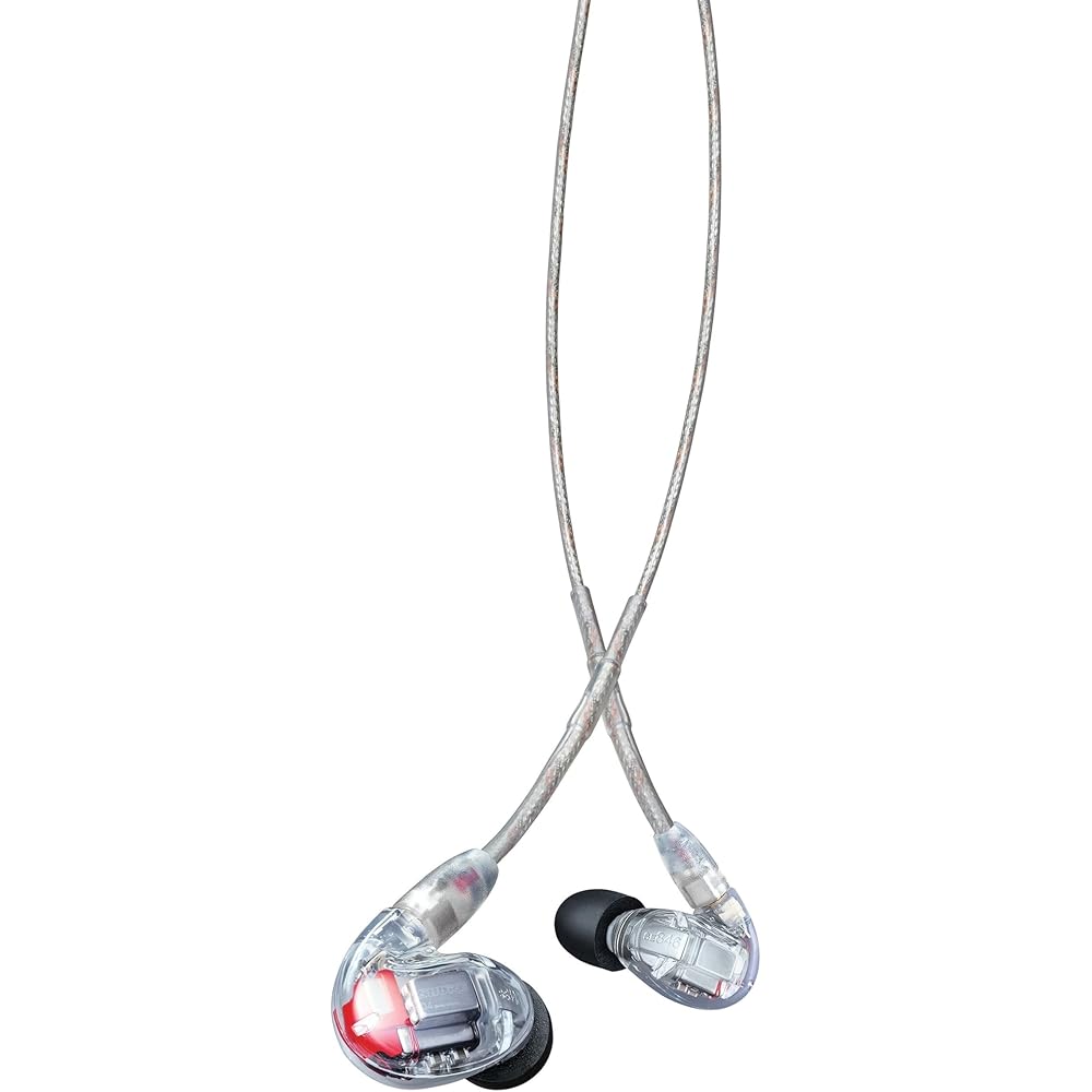 Shure SE846 Gen 2 Sound-Isolating Earphones with 64" Detachable Cable Clear