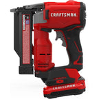 CRAFTSMAN V20 Pin Nailer Kit, 23 Gauge, Cordless, Battery and Charger Included (CMCN623C1)