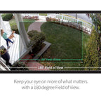 Arlo Ultra 2 Spotlight Camera 4K HDR (2 Cameras, SmartHub Included &amp; Required) | Wireless Home Security Camera | Color Night Vision, Motion Sensor, 180º View, 2-Way Audio, White