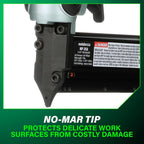 Metabo HPT Pin Nailer, Pro-Preferred Pneumatic Power Nailers for Cabinets, Trim, and Crafting, Makes Invisible Holes, Lightweight 2.0 lbs Tool, 23 Gauge, 5/8" to 1-3/8" Headless Micro Pins, NP35A
