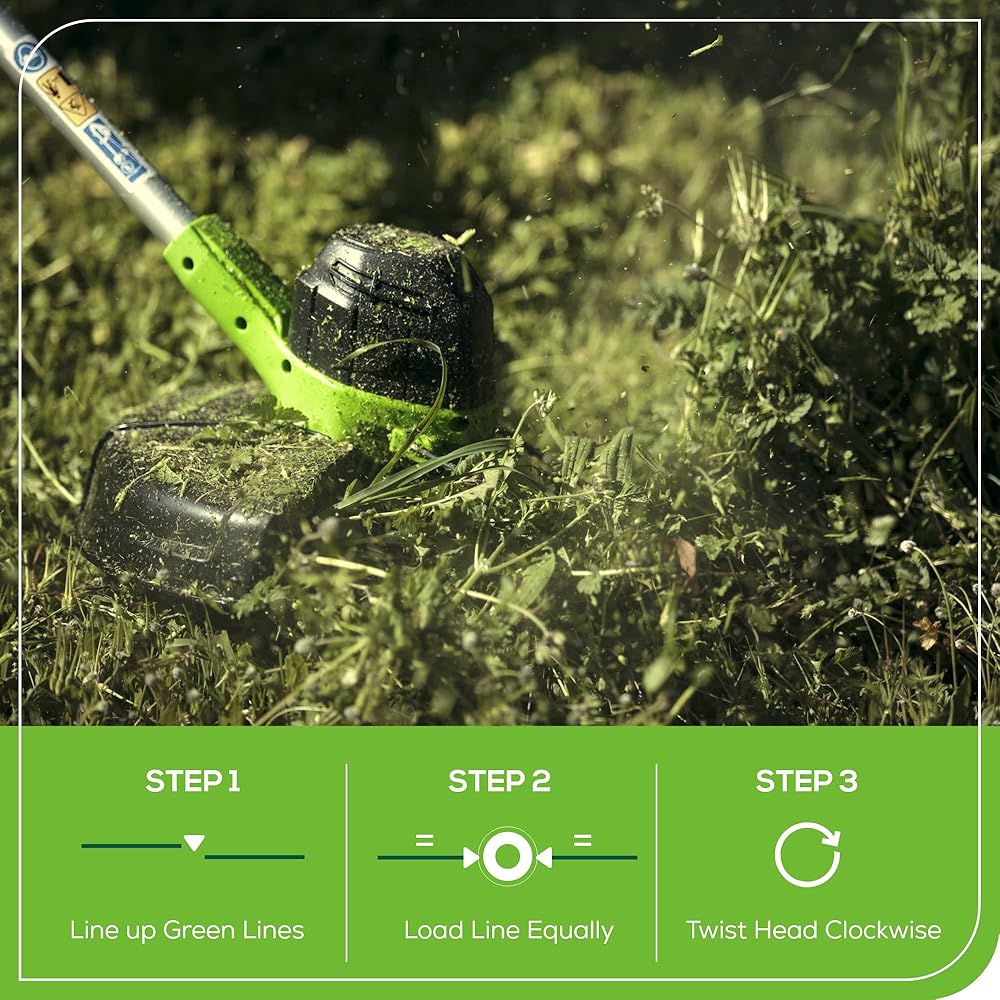 Greenworks 40V Lawn Care Combo Kit, Trimmer &amp; Blower for Edging &amp; Leaf Cleanup, 2.0Ah Battery &amp; Charger (Gas-Free Yard Duo)