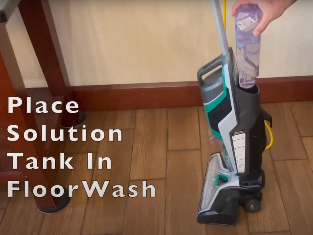Bissell Commercial 13" Floor Wash Vacuum &amp; Mop