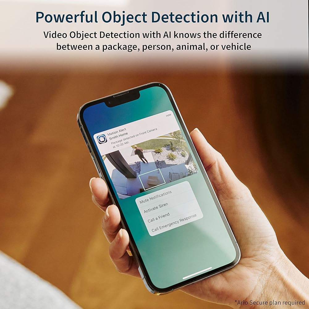 Arlo Pro 5S XL Spotlight Security Camera 2K HDR | Indoor/Outdoor | Band Wi-Fi Connects to Strongest Network | Longer Battery Life, 12X Zoom, Color Night Vision, 2-Way Audio White, 3 Pack
