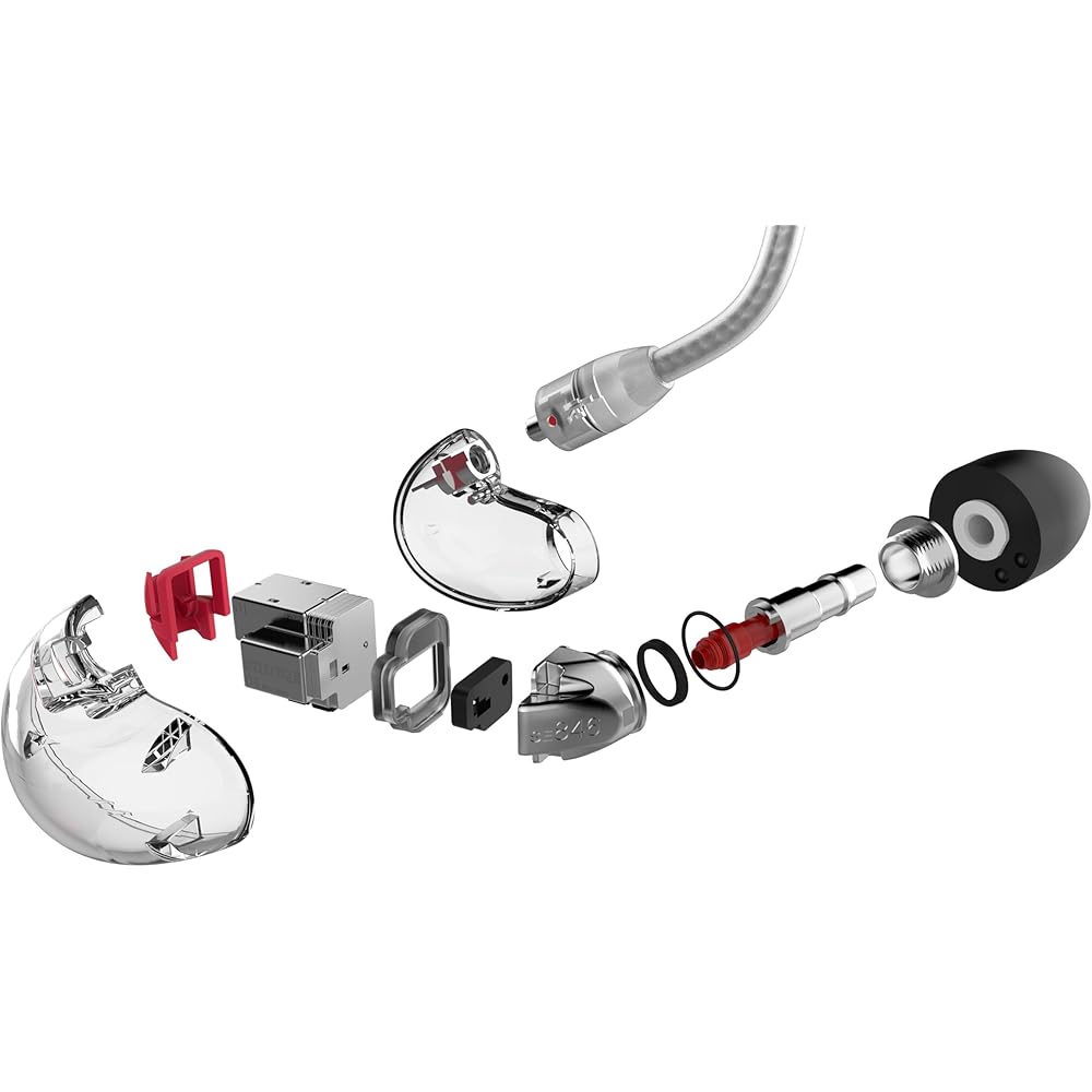 Shure SE846 Gen 2 Sound-Isolating Earphones with 64" Detachable Cable Clear