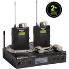 Shure PSM300 Twin Pack Pro Wireless in Ear Monitor System G20 Band