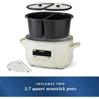 Crock-Pot MultiMeal Multicooker and Programmable Slow Cooker with Bake Function Oat Milk