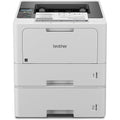 Brother HL-L5210DWT Business Monochrome Laser Printer with Dual Trays, Wireless and Gigabit Ethernet Networking, Duplex Printing, Large Paper Capacity, and Mobile Printing, White