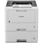 Brother HL-L5210DWT Business Monochrome Laser Printer with Dual Trays, Wireless and Gigabit Ethernet Networking, Duplex Printing, Large Paper Capacity, and Mobile Printing, White