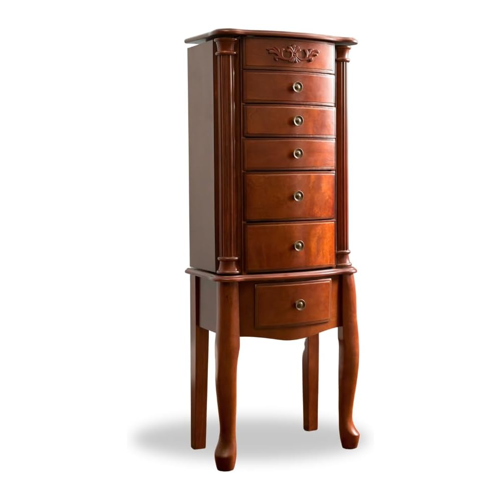Hives &amp; Honey Morgan Jewelry Armoire, Cherry