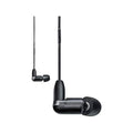 Shure AONIC 3 Wired Sound Isolating Earbuds, Clear Sound, Single Driver with BassPort, Secure in-Ear Fit, Detachable Cable, Durable Quality, Compatible with Apple &amp; Android Devices Black