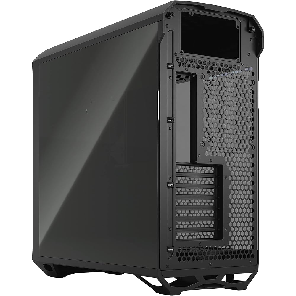 Fractal Design Torrent Black E-ATX Tempered Glass Window High-Airflow Mid Tower Computer Case