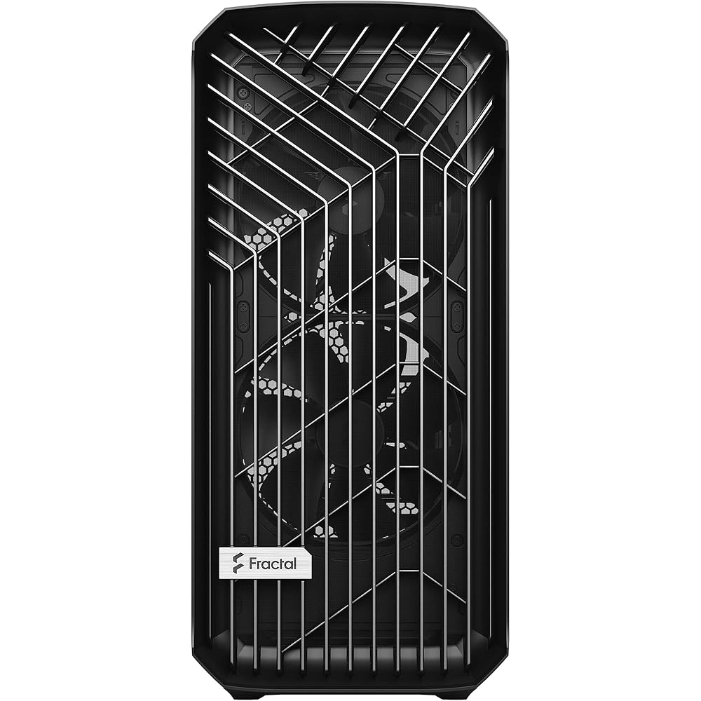 Fractal Design Torrent Black E-ATX Tempered Glass Window High-Airflow Mid Tower Computer Case