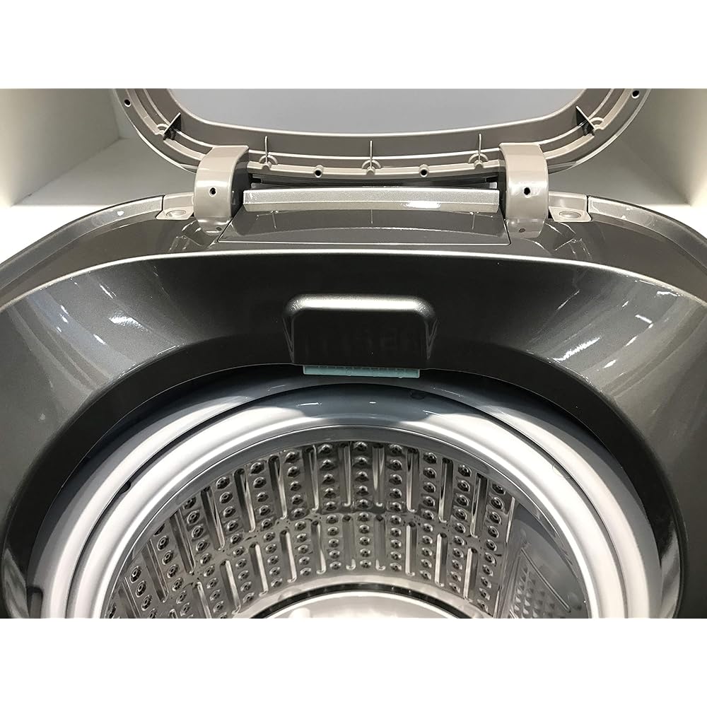 Farberware Professional FCW10BSCWHA 1.0 Cu. Ft. Portable Clothes Washer with 7-lb Load Capacity, Silver &amp; Chrome