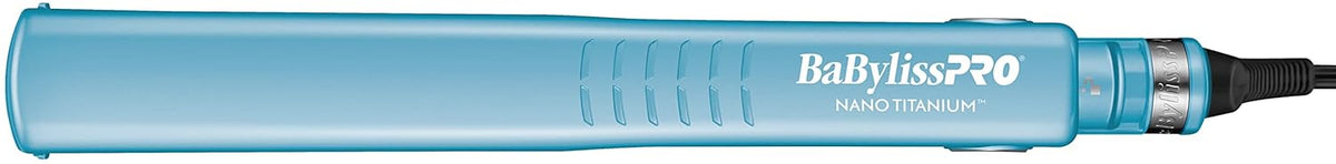 BaBylissPRO Nano Titanium Ionic Flat Iron Hair Straightener, 1 1/4" Hair Straightener Iron for Smooth, Shiny, FrizzFree Hair and All Hair Types
