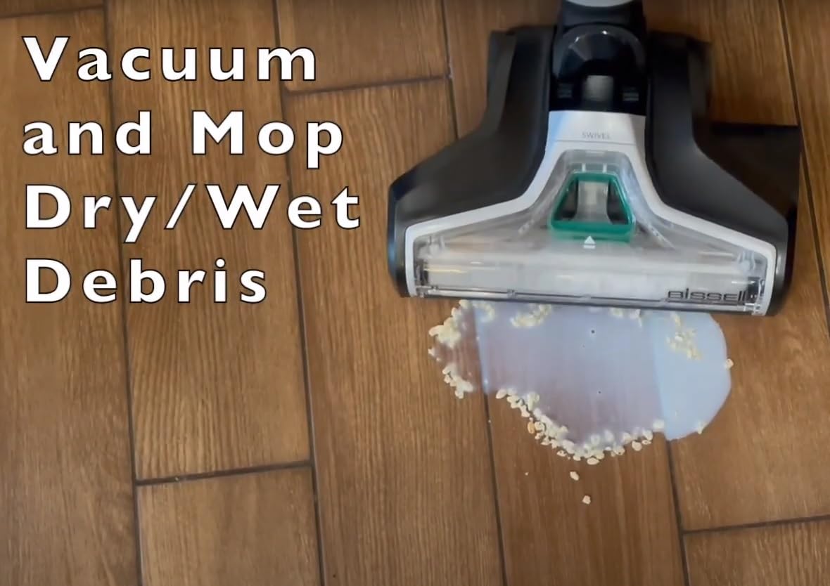 Bissell Commercial 13" Floor Wash Vacuum &amp; Mop