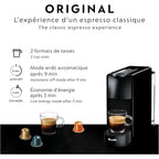 Nespresso Essenza Mini Espresso Machine by Breville, Piano Black