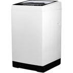 BLACK+DECKER Small Portable Washer, Washing Machine for Household Use, Portable Washer 1.7 cu.Ft with 8 Cycles, Transparent Lid &amp; LED Display
